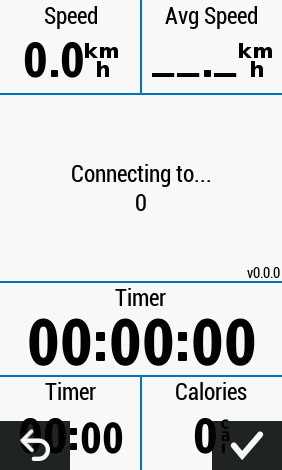 ArguStress Bike Data Field screenshot