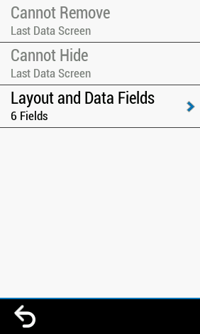 ArguStress Bike Data Field screenshot