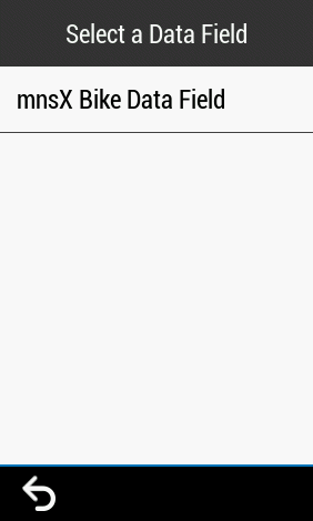 ArguStress Bike Data Field screenshot