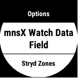 ArguStress Watch Data Field screenshot