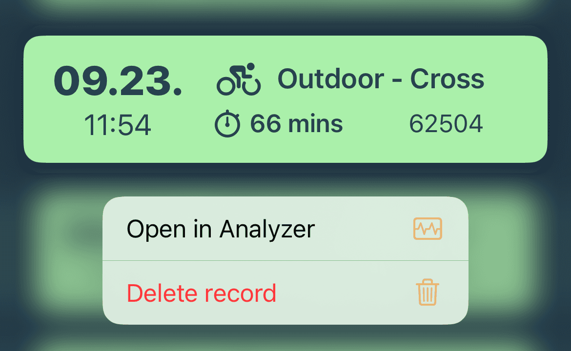 Delete Record Screenshot